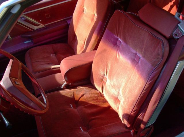 1978 Burgundy Oldsmobile Cutlass