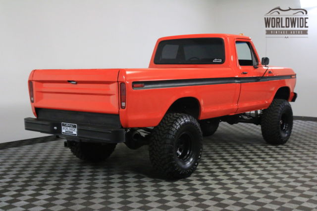1978 Orange Ford F150