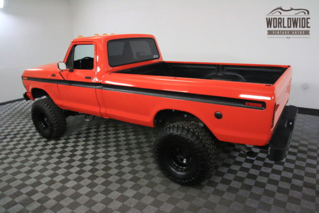 1978 Orange Ford F150
