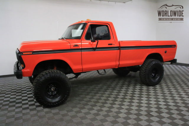 1978 Orange Ford F150