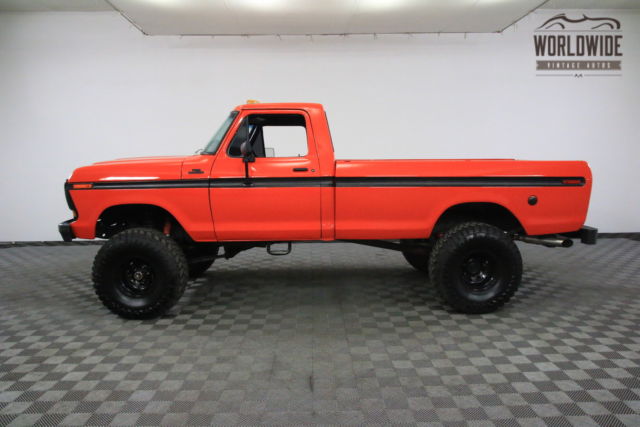 1978 Orange Ford F150