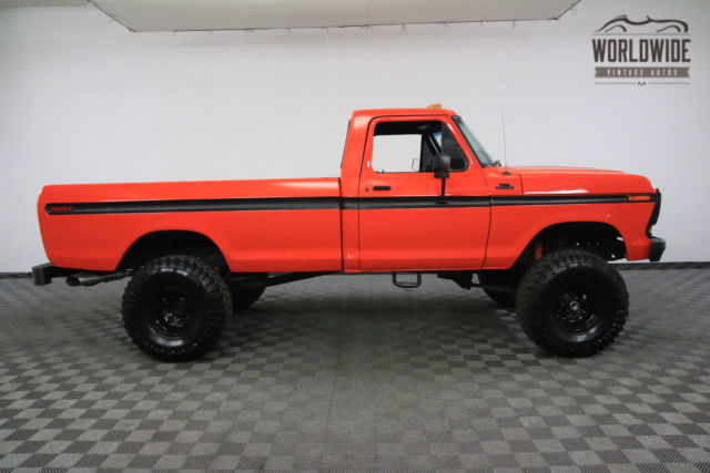 1978 Orange Ford F150