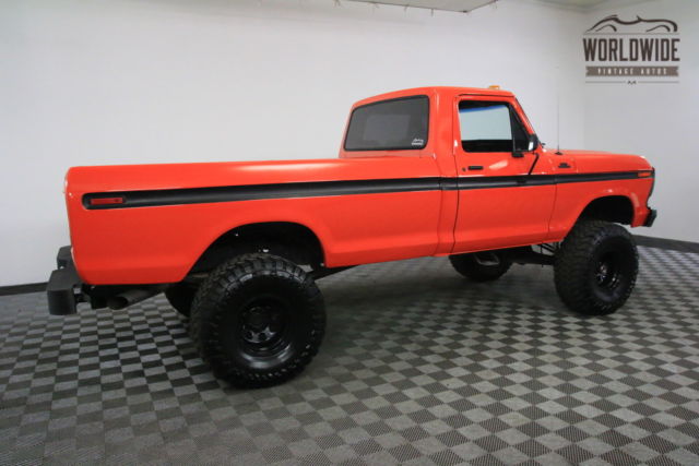 1978 Orange Ford F150