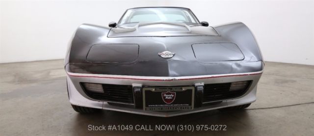 1978 Black Chevrolet Corvette