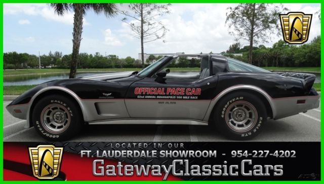 1978 Silver Chevrolet Corvette