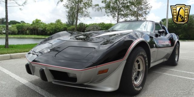 1978 Silver Chevrolet Corvette