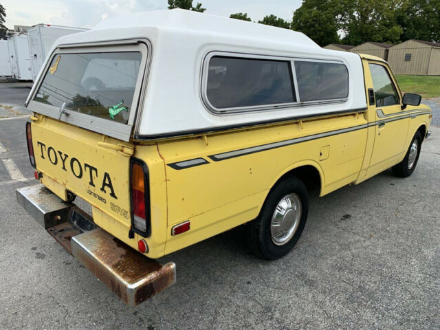 1978 Yellow Toyota Tacoma