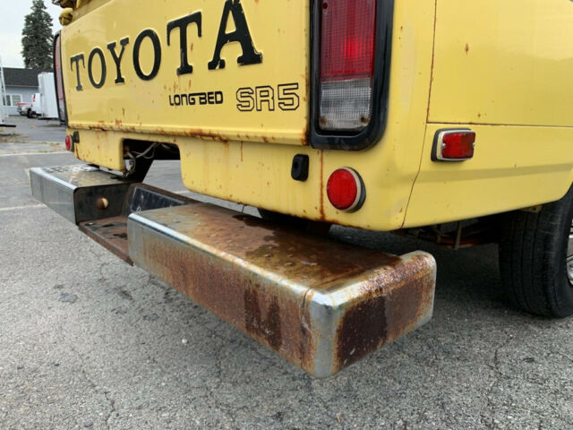 1978 Yellow Toyota Tacoma