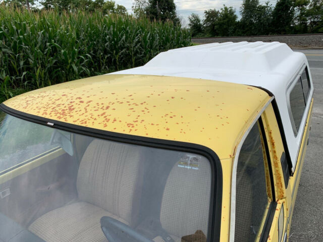 1978 Yellow Toyota Tacoma