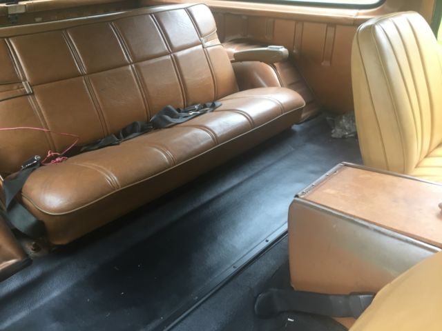 1978 Gold Dodge Ramcharger Convertible