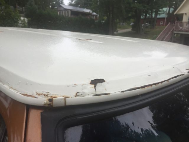 1978 Gold Dodge Ramcharger Convertible