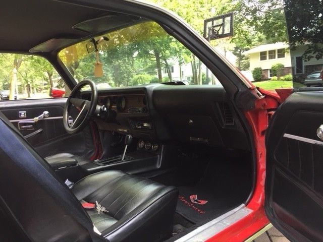 1978 Red Pontiac Firebird Coupe