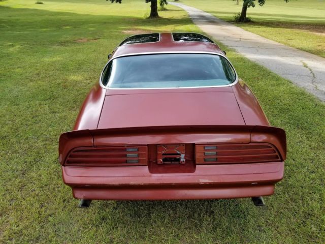 1978 Burgundy Pontiac Firebird Coupe