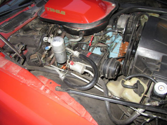 1978 Red Pontiac Trans Am Coupe