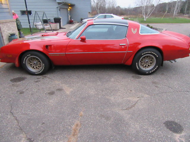 1978 Red Pontiac Trans Am Coupe