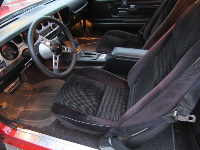 1978 Red Pontiac Trans Am Coupe