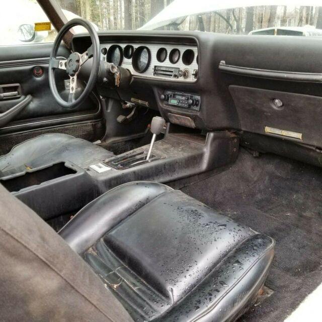 1978 White Pontiac Trans Am Coupe