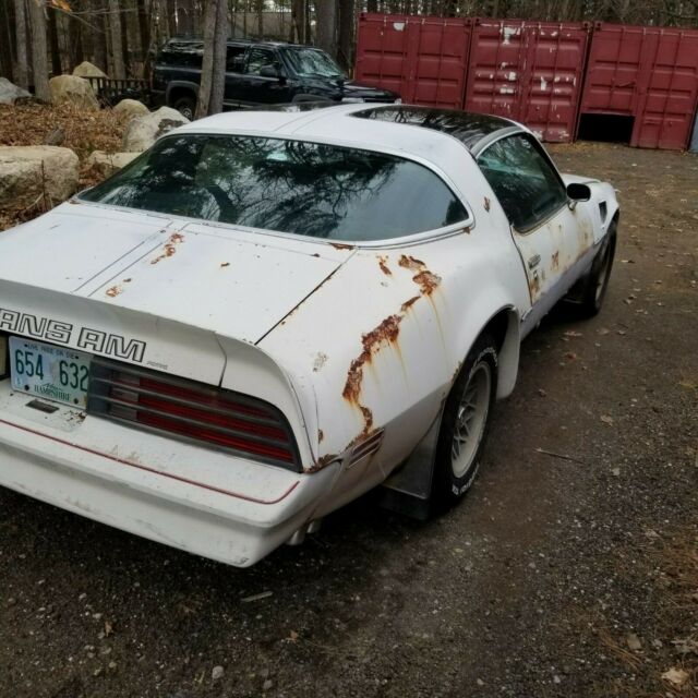 1978 White Pontiac Trans Am Coupe
