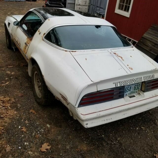1978 White Pontiac Trans Am Coupe