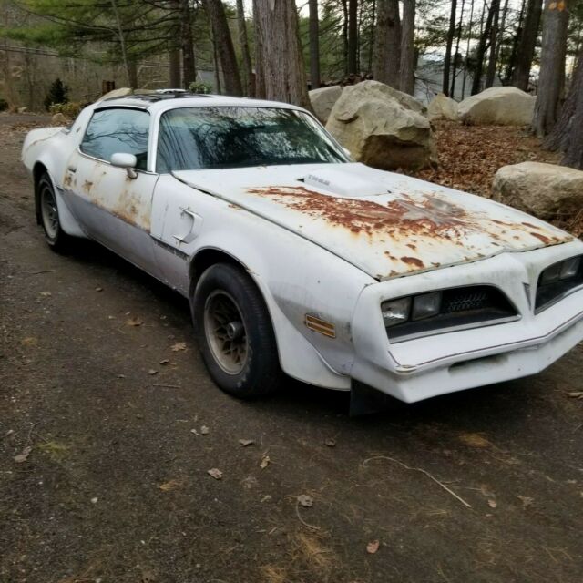 1978 White Pontiac Trans Am Coupe