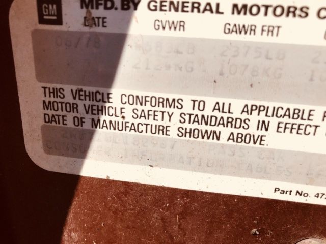 1978 Brown Pontiac Trans Am