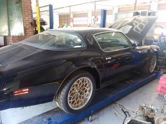 1978 Black Pontiac Trans Am Coupe