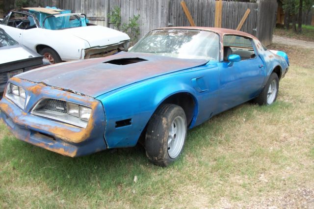 1978 martinique blue Pontiac Trans Am Coupe
