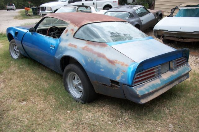 1978 martinique blue Pontiac Trans Am Coupe