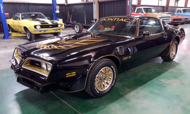 1978 Black Pontiac Trans Am