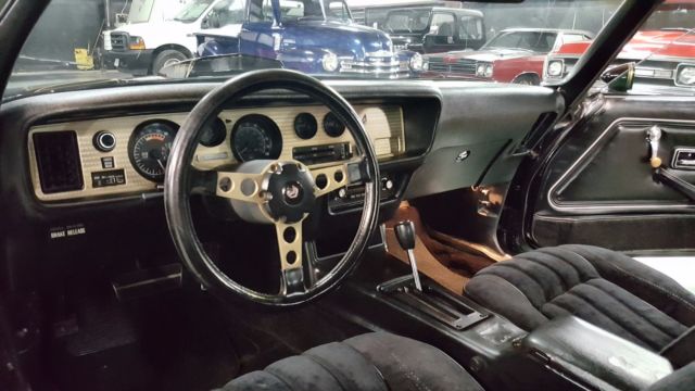1978 Black Pontiac Trans Am