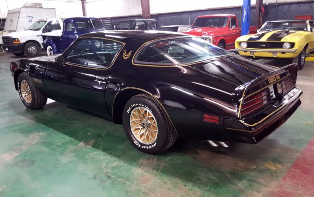 1978 Black Pontiac Trans Am