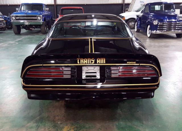 1978 Black Pontiac Trans Am