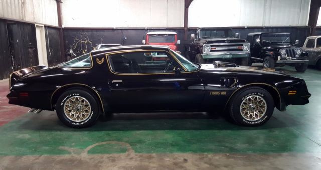 1978 Black Pontiac Trans Am