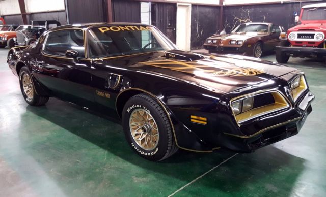 1978 Black Pontiac Trans Am