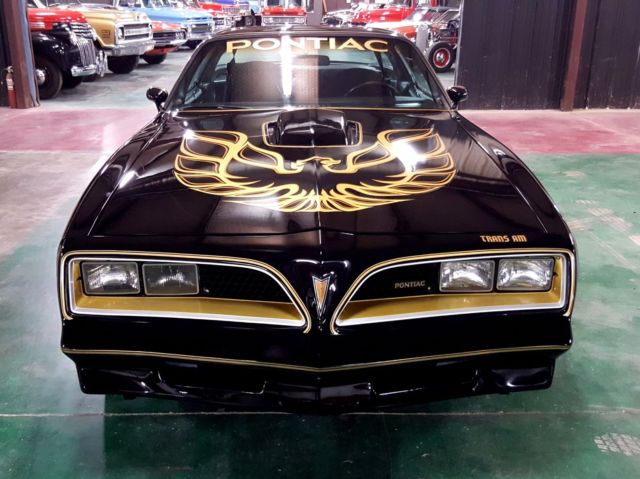 1978 Black Pontiac Trans Am