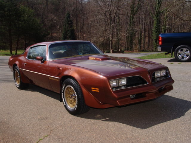 1978 Black Pontiac Firebird