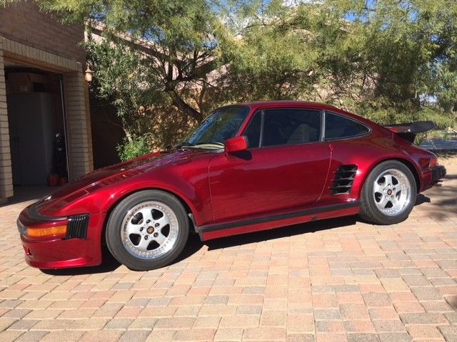 1978 Burgundy Porsche 911 Coupe