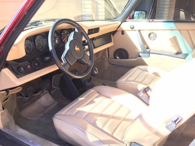 1978 Burgundy Porsche 911 Coupe