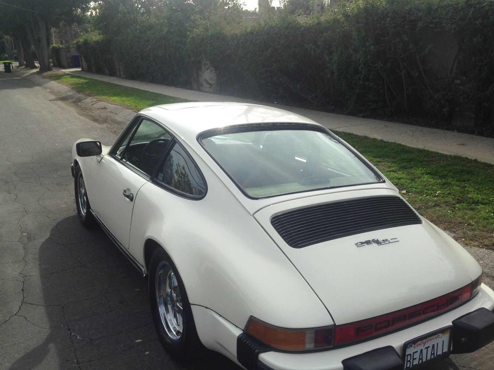 1978 White Porsche 911 Coupe