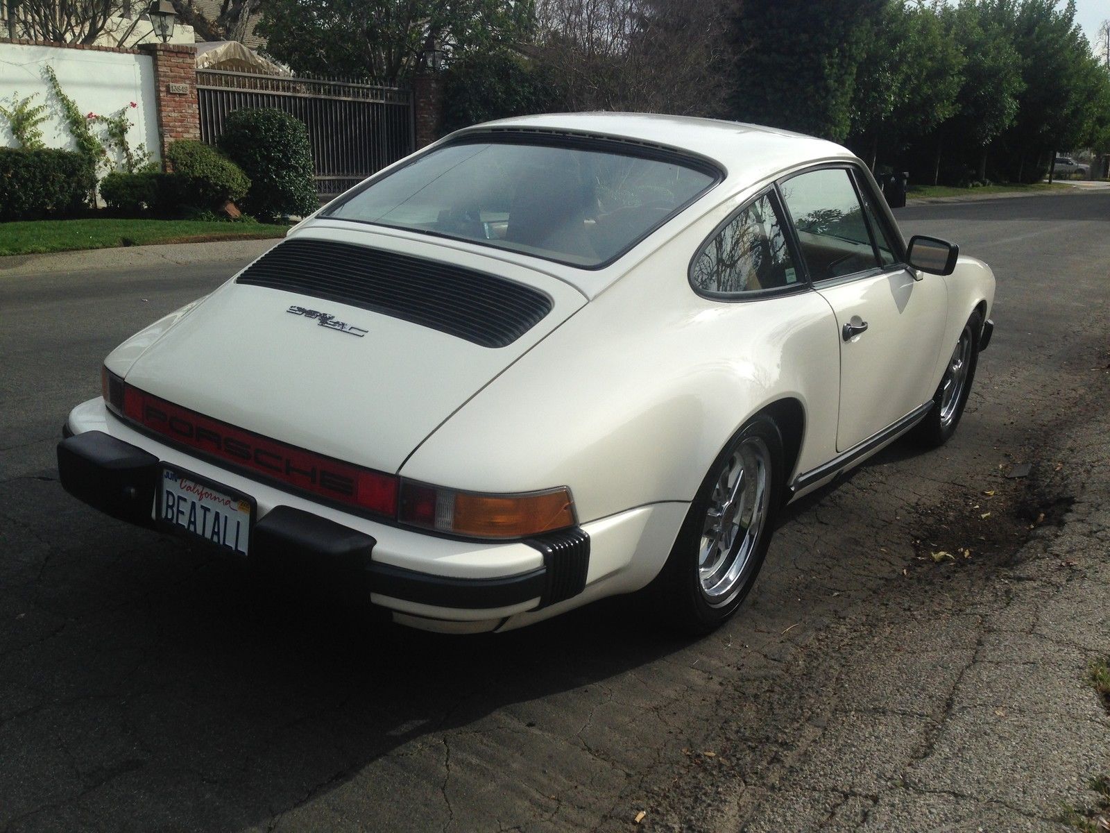 1978 White Porsche 911 Coupe