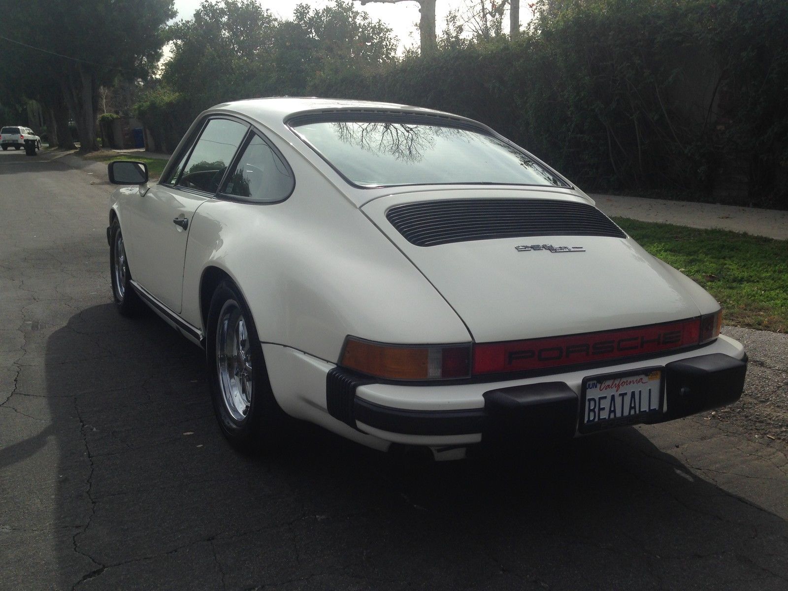 1978 White Porsche 911 Coupe