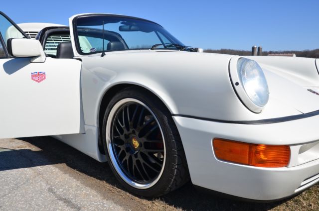 1978 White Porsche 911 Convertible
