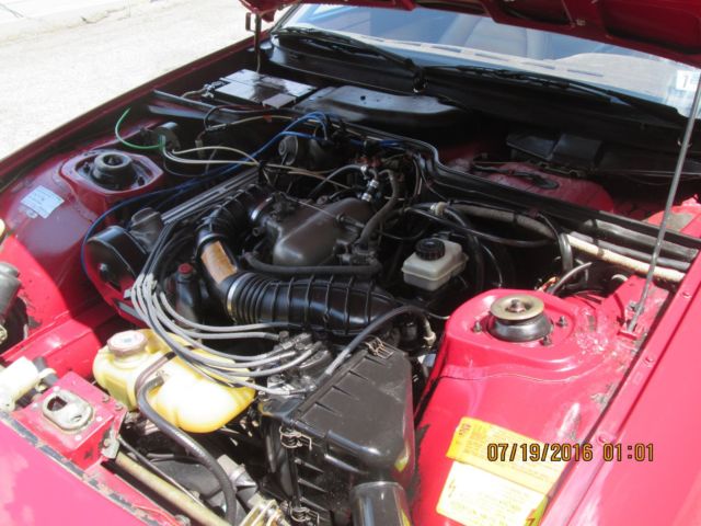 1978 Red Porsche 924 Coupe