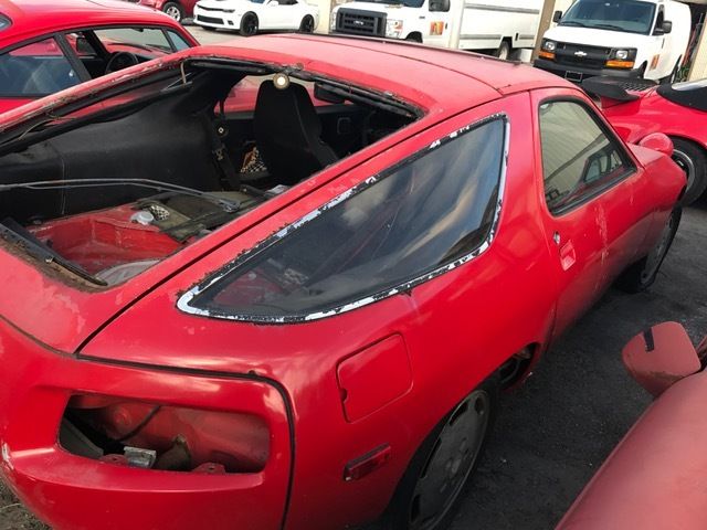 1978 Red Porsche 928 Coupe