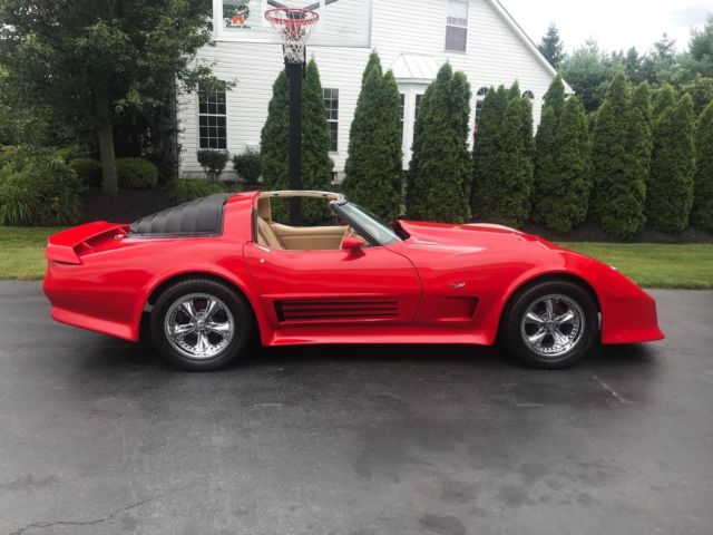 1978 Red Chevrolet Corvette Coupe