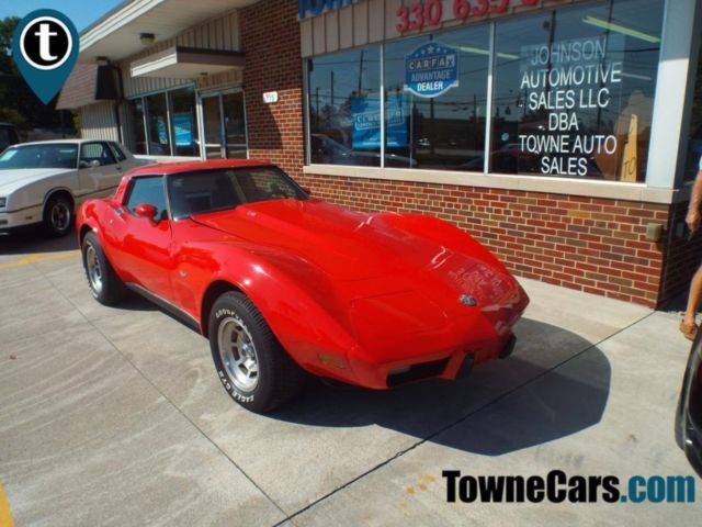 1978 Red Chevrolet Corvette