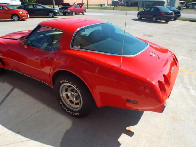 1978 Red Chevrolet Corvette