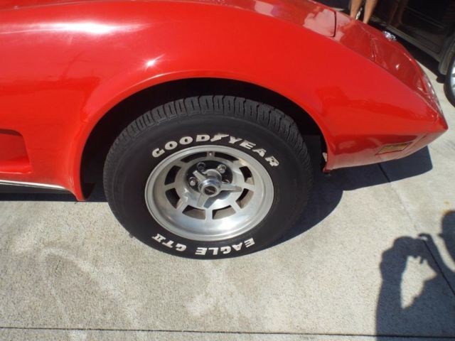 1978 Red Chevrolet Corvette
