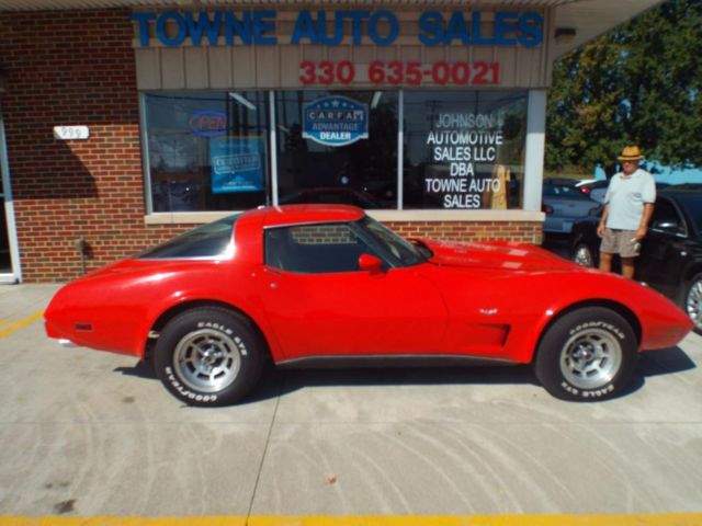1978 Red Chevrolet Corvette