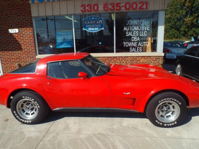1978 Red Chevrolet Corvette
